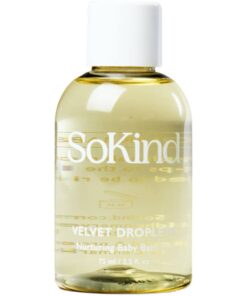 shop SoKind Velvet Droplets Nurturing Baby Bath Oil 75 ml af SoKind - online shopping tilbud rabat hos shoppetur.dk