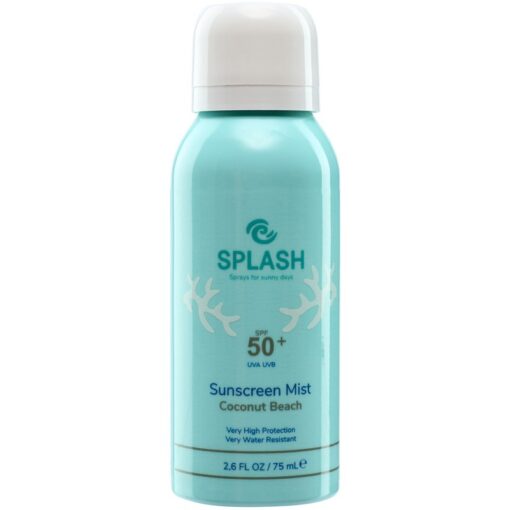 shop Splash Coconut Beach Sunscreen Mist SPF 50+ - 75 ml af Splash - online shopping tilbud rabat hos shoppetur.dk