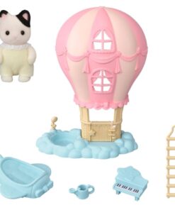 shop Sylvanian Families dukkehusfigur - Luftallon-legehus med figur af sylvanian-families - online shopping tilbud rabat hos shoppetur.dk