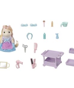 shop Sylvanian Families dukkehusfigur - Styling-salon med figur af sylvanian-families - online shopping tilbud rabat hos shoppetur.dk