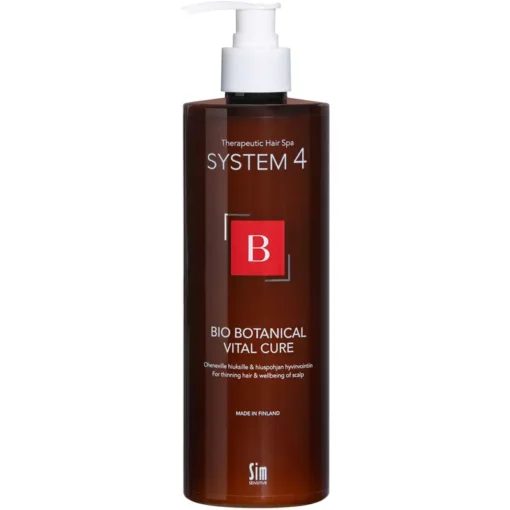 shop System 4 - B Bio Botanical Vial Cure For Hair Loss 500 ml af System 4 - online shopping tilbud rabat hos shoppetur.dk