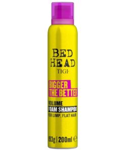 shop TIGI Bed Head Bigger The Better Foam Shampoo 200 ml af TIGI - online shopping tilbud rabat hos shoppetur.dk