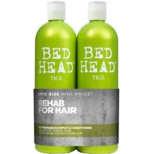 shop TIGI Bed Head Re-Energize Duo 2x750 ml (u. pumpe) af TIGI - online shopping tilbud rabat hos shoppetur.dk