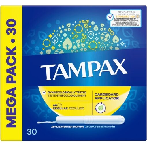 shop Tampax Tampons 30 Pieces - Regular af Tampax - online shopping tilbud rabat hos shoppetur.dk