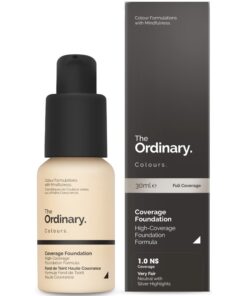 shop The Ordinary Coverage Foundation 30 ml - 1.0 NS Very Fair Neutral Silver af The Ordinary - online shopping tilbud rabat hos shoppetur.dk