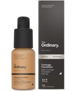 shop The Ordinary Coverage Foundation 30 ml - 3.1 Y Dark Yellow af The Ordinary - online shopping tilbud rabat hos shoppetur.dk