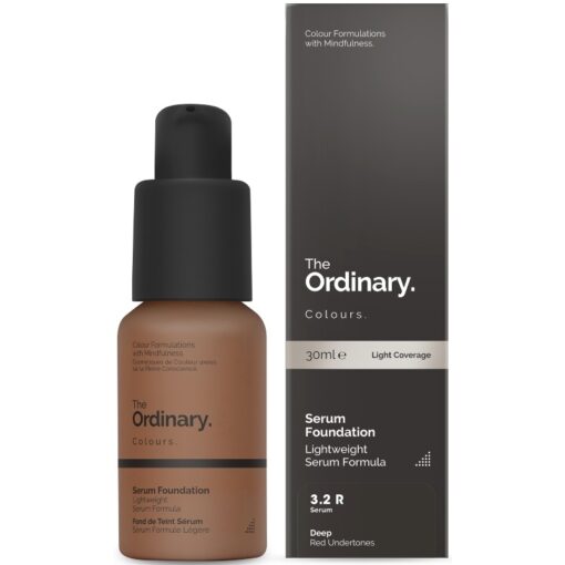 shop The Ordinary Serum Foundation 30 ml - 3.2 R Deep Red af The Ordinary - online shopping tilbud rabat hos shoppetur.dk