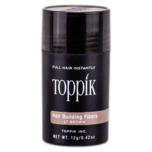 shop Toppik Hair Building Fibers 12 gr. - Light Brown af Toppik - online shopping tilbud rabat hos shoppetur.dk