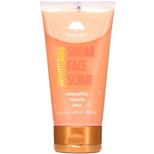 shop Tree Hut Brightening Face Scrub Pineapple & Papaya 210 gr. af Tree Hut - online shopping tilbud rabat hos shoppetur.dk