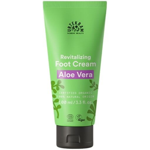 shop Urtekram Aloe Vera Revitalizing Foot Cream 100 ml af Urtekram - online shopping tilbud rabat hos shoppetur.dk