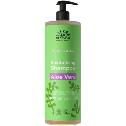 shop Urtekram Aloe Vera Revitalizing Shampoo Normal Hair 1000 ml af Urtekram - online shopping tilbud rabat hos shoppetur.dk