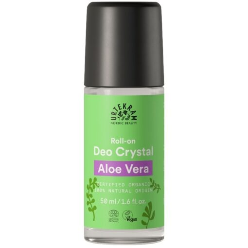 shop Urtekram Aloe Vera Roll-On Deo Crystal 50 ml af Urtekram - online shopping tilbud rabat hos shoppetur.dk