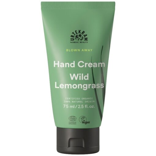 shop Urtekram Blown Away Hand Cream Wild Lemongrass 75 ml af Urtekram - online shopping tilbud rabat hos shoppetur.dk