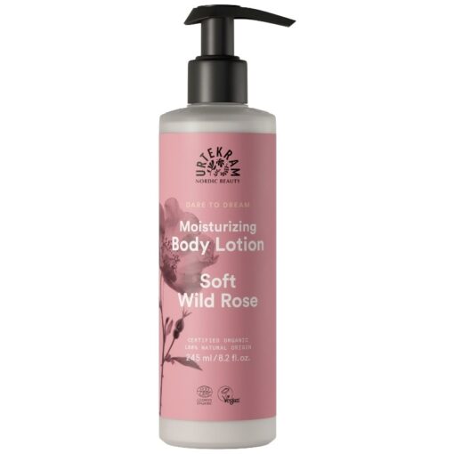 shop Urtekram Dare To Dream Body Lotion Soft Wild Rose 245 ml af Urtekram - online shopping tilbud rabat hos shoppetur.dk