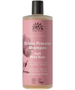 shop Urtekram Dare To Dream Color Preserve Shampoo Soft Rose 500 ml af Urtekram - online shopping tilbud rabat hos shoppetur.dk