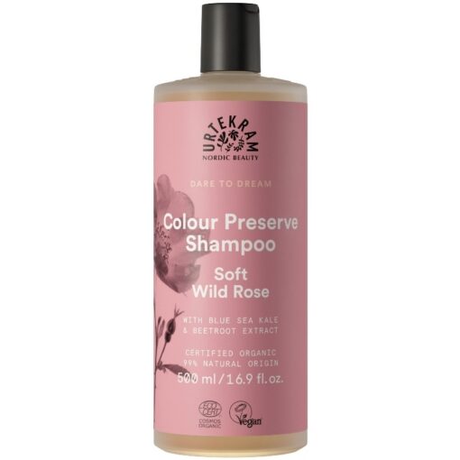 shop Urtekram Dare To Dream Color Preserve Shampoo Soft Rose 500 ml af Urtekram - online shopping tilbud rabat hos shoppetur.dk