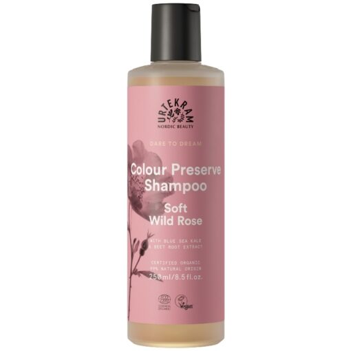 shop Urtekram Dare To Dream Color Preserve Shampoo Soft Wild Rose 250 ml af Urtekram - online shopping tilbud rabat hos shoppetur.dk