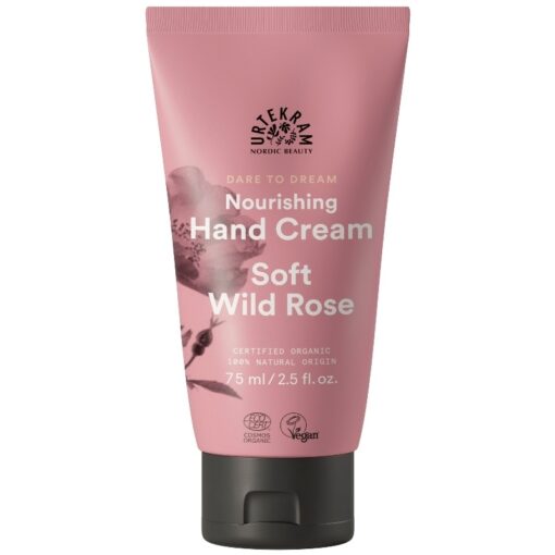 shop Urtekram Dare To Dream Hand Cream Soft Wild Rose 75 ml af Urtekram - online shopping tilbud rabat hos shoppetur.dk