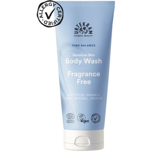 shop Urtekram Find Balance Body Wash Fragrance Free 200 ml af Urtekram - online shopping tilbud rabat hos shoppetur.dk