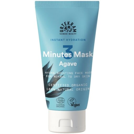 shop Urtekram Instant Hydration 3 Minutes Face Mask 75 ml af Urtekram - online shopping tilbud rabat hos shoppetur.dk