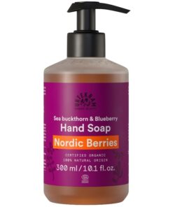 shop Urtekram Nordic Berries Hand Soap Sea Buckthorn & Blueberry 300 ml af Urtekram - online shopping tilbud rabat hos shoppetur.dk