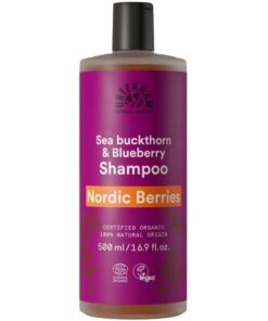 shop Urtekram Nordic Berries Shampoo Sea Buckthorn & Blueberry 500 ml af Urtekram - online shopping tilbud rabat hos shoppetur.dk