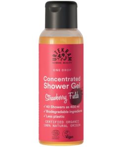 shop Urtekram One Drop Concentrated Shower Gel Strawberry Fields 100 ml af Urtekram - online shopping tilbud rabat hos shoppetur.dk