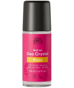 shop Urtekram Rose Roll-On Deo Crystal 50 ml af Urtekram - online shopping tilbud rabat hos shoppetur.dk