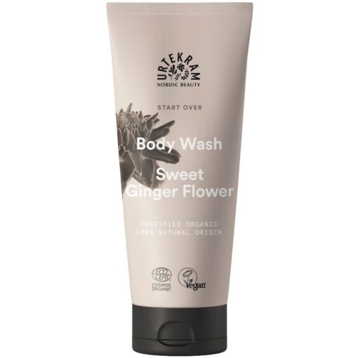 shop Urtekram Start Over Body Wash Sweet Ginger Flower 200 ml af Urtekram - online shopping tilbud rabat hos shoppetur.dk