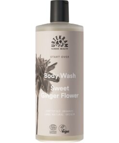 shop Urtekram Start Over Body Wash Sweet Ginger Flower 500 ml af Urtekram - online shopping tilbud rabat hos shoppetur.dk