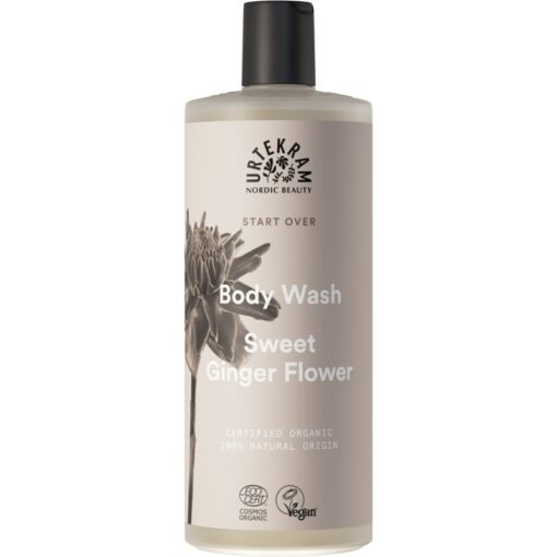 shop Urtekram Start Over Body Wash Sweet Ginger Flower 500 ml af Urtekram - online shopping tilbud rabat hos shoppetur.dk