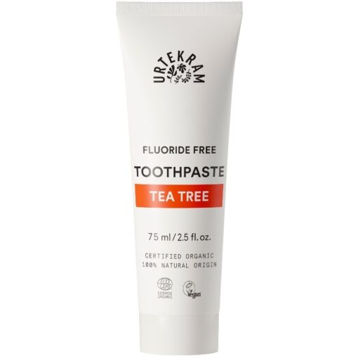 shop Urtekram Tea Tree Toothpaste 75 ml af Urtekram - online shopping tilbud rabat hos shoppetur.dk