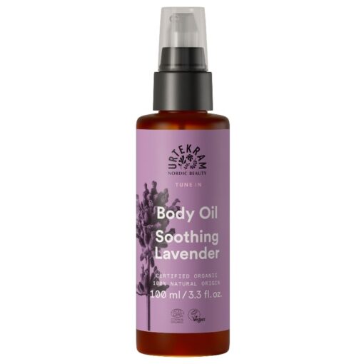 shop Urtekram Tune In Body Oil Soothing Lavender 100 ml af Urtekram - online shopping tilbud rabat hos shoppetur.dk