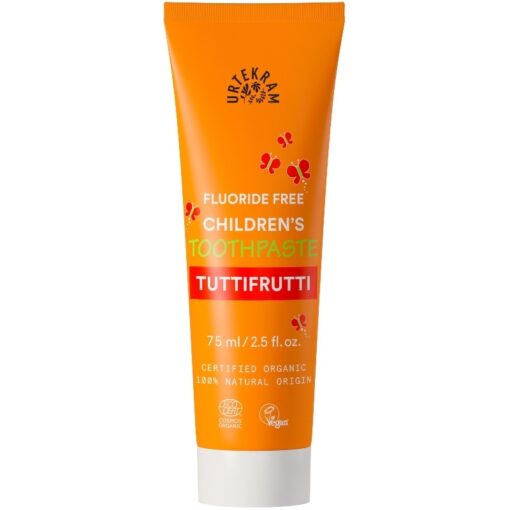 shop Urtekram Tuttifrutti Toothpaste 75 ml af Urtekram - online shopping tilbud rabat hos shoppetur.dk