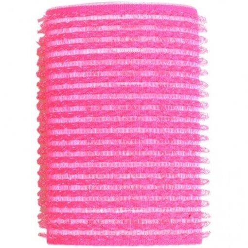 shop Velcro Curlers Roller Pink 43 mm - 6 Pieces af Sibel - online shopping tilbud rabat hos shoppetur.dk