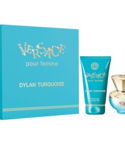 shop Versace Dylan Turquoise EDT Gift Set (Limited Edition) af Versace - online shopping tilbud rabat hos shoppetur.dk