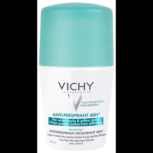 shop Vichy 48H Anti-Trace Antiperspirant Roll-On Deodorant 50 ml af Vichy - online shopping tilbud rabat hos shoppetur.dk