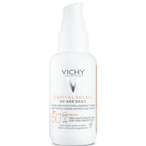 shop Vichy Capital Soleil UV-Age Daily Tinted SPF 50+ - 40 ml af Vichy - online shopping tilbud rabat hos shoppetur.dk