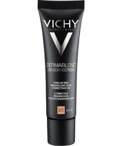 shop Vichy Dermablend 3D Fluid Corrective Foundation 30 ml - 45 Gold af Vichy - online shopping tilbud rabat hos shoppetur.dk