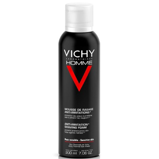 shop Vichy Homme Shaving Foam 200 ml af Vichy - online shopping tilbud rabat hos shoppetur.dk