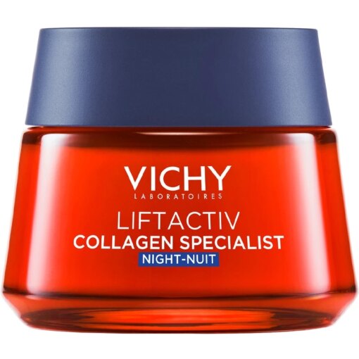 shop Vichy Liftactiv Collagen Specialist Night Cream 50 ml af Vichy - online shopping tilbud rabat hos shoppetur.dk