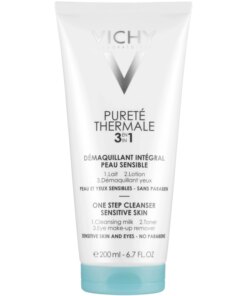 shop Vichy Purete Thermale 3-In-1 Step Cleanser Sensitive Skin 200 ml af Vichy - online shopping tilbud rabat hos shoppetur.dk