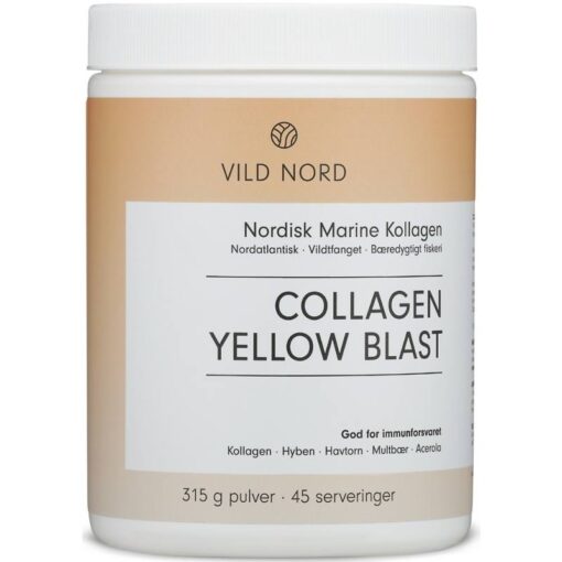 shop Vild Nord Collagen Yellow Blast 315 gr. af Vild Nord - online shopping tilbud rabat hos shoppetur.dk