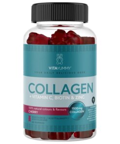 shop VitaYummy Collagen Cherry 60 Pieces af VitaYummy - online shopping tilbud rabat hos shoppetur.dk