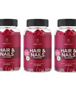 shop VitaYummy Hair & Nails Vitaminer 3 x 60 Pieces af VitaYummy - online shopping tilbud rabat hos shoppetur.dk