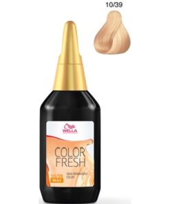 shop Wella Color Fresh Toning 10/39 Lightest Blonde Gold Cendre 75 ml af Wella - online shopping tilbud rabat hos shoppetur.dk