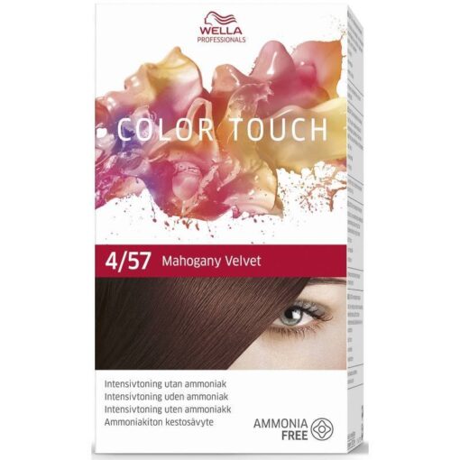 shop Wella Color Touch - 4/57 Mahogany Velvet af Wella - online shopping tilbud rabat hos shoppetur.dk