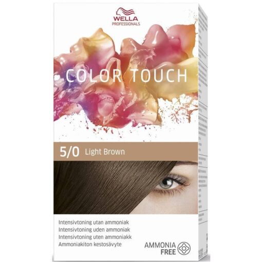 shop Wella Color Touch - 5/0 Light Brown af Wella - online shopping tilbud rabat hos shoppetur.dk