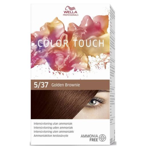 shop Wella Color Touch - 5/37 Golden Brownie af Wella - online shopping tilbud rabat hos shoppetur.dk