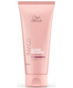 shop Wella Invigo Blonde Recharge Color Refreshing Conditioner 200 ml - Warm af Wella - online shopping tilbud rabat hos shoppetur.dk